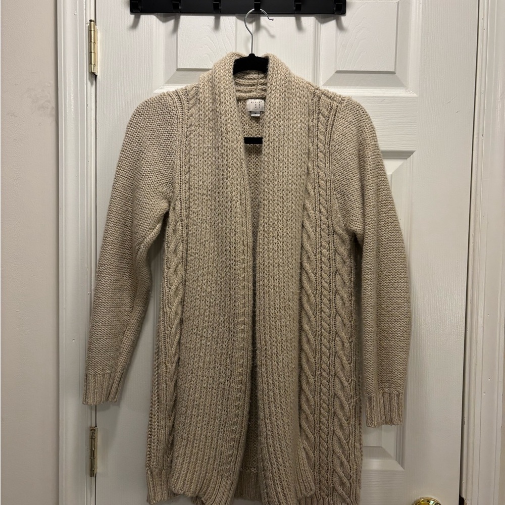 a new day Beige Cable Knit Cardigan